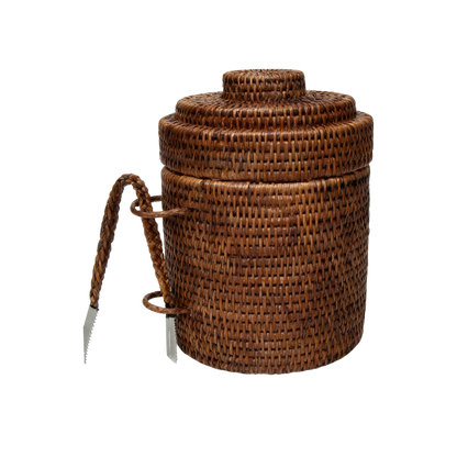 Rattan Ice Box With Insert