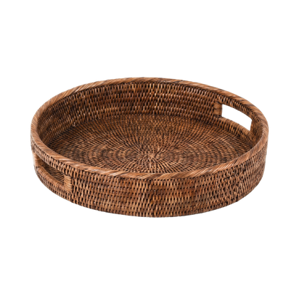 Rattan kalaw Round Tray