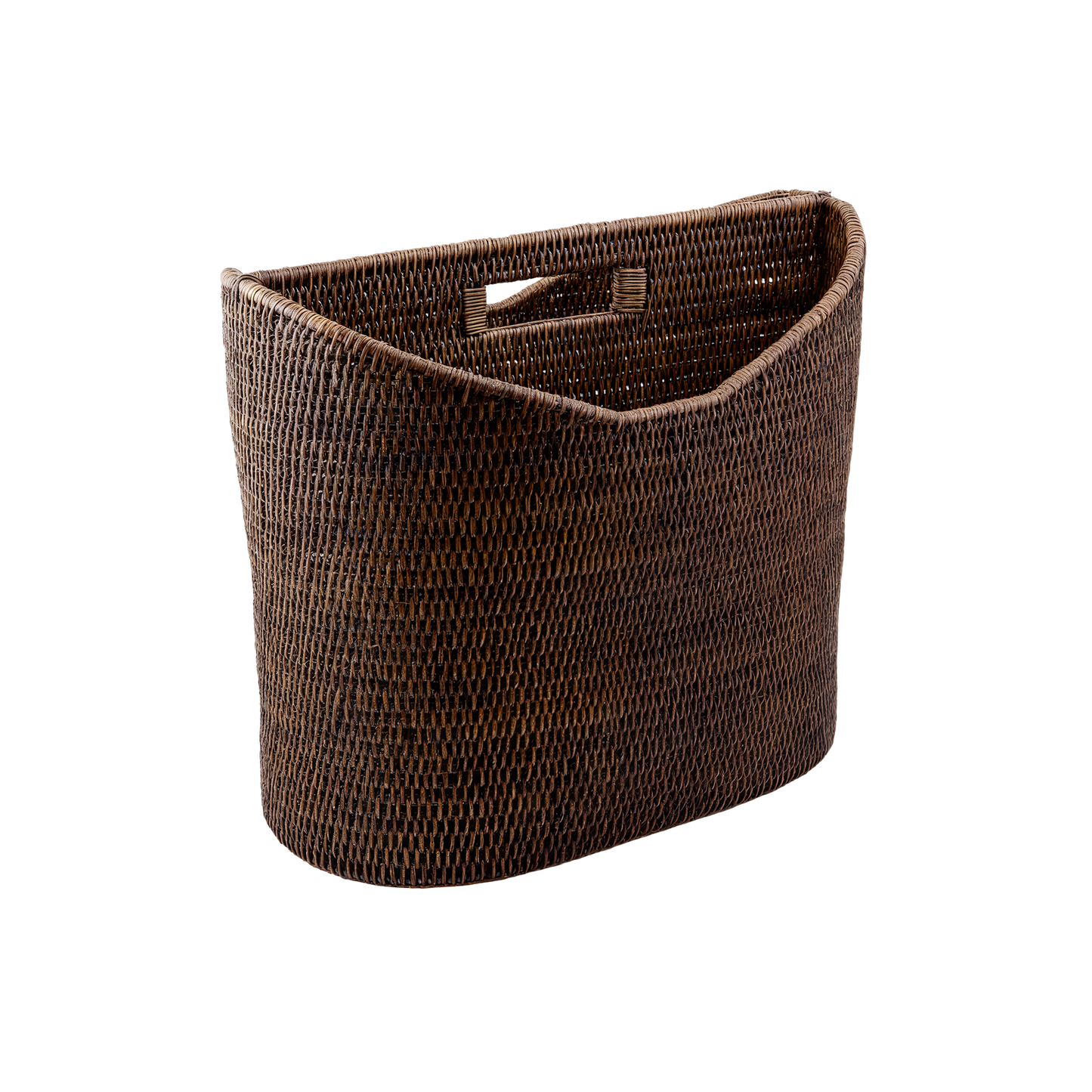 Rattan Oval Magazine Holder