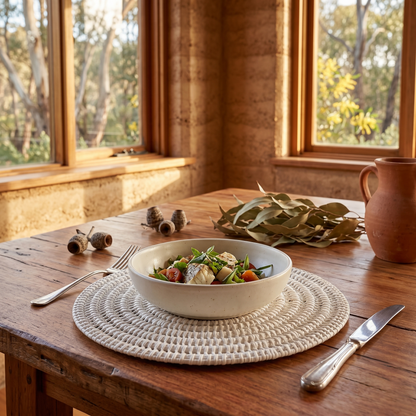 Rattan Pyay Round Placemat