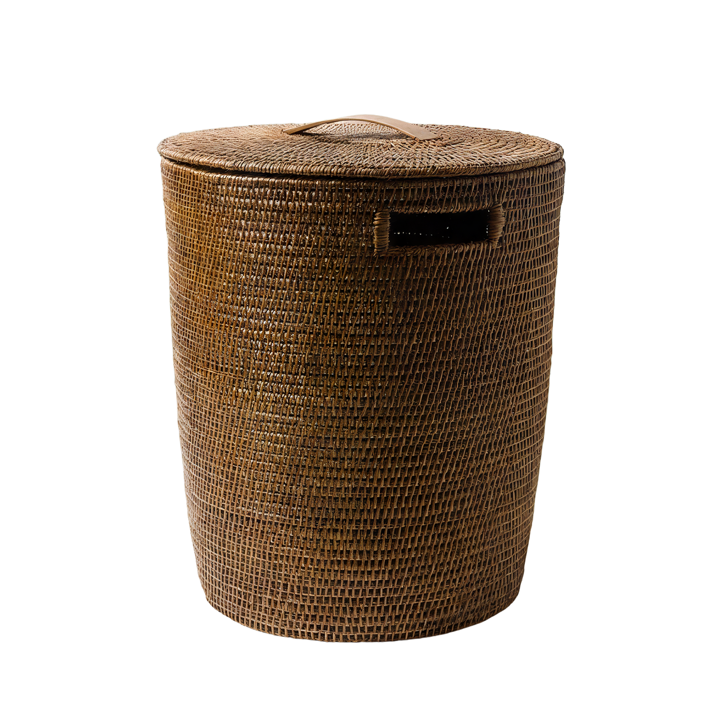 Rattan Thazin Round Laundry Basket