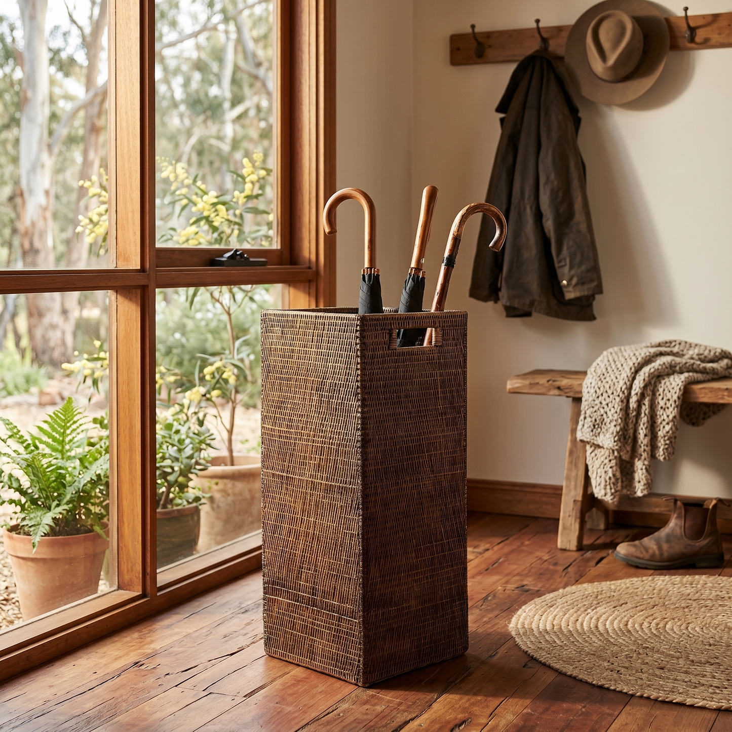 Rattan Umbrella Stand