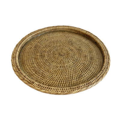 Rattan Cheese Tray