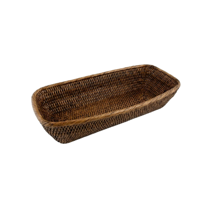 Rattan Oval Bread Tray