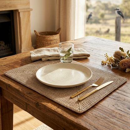 Rattan Rectangle Placemat